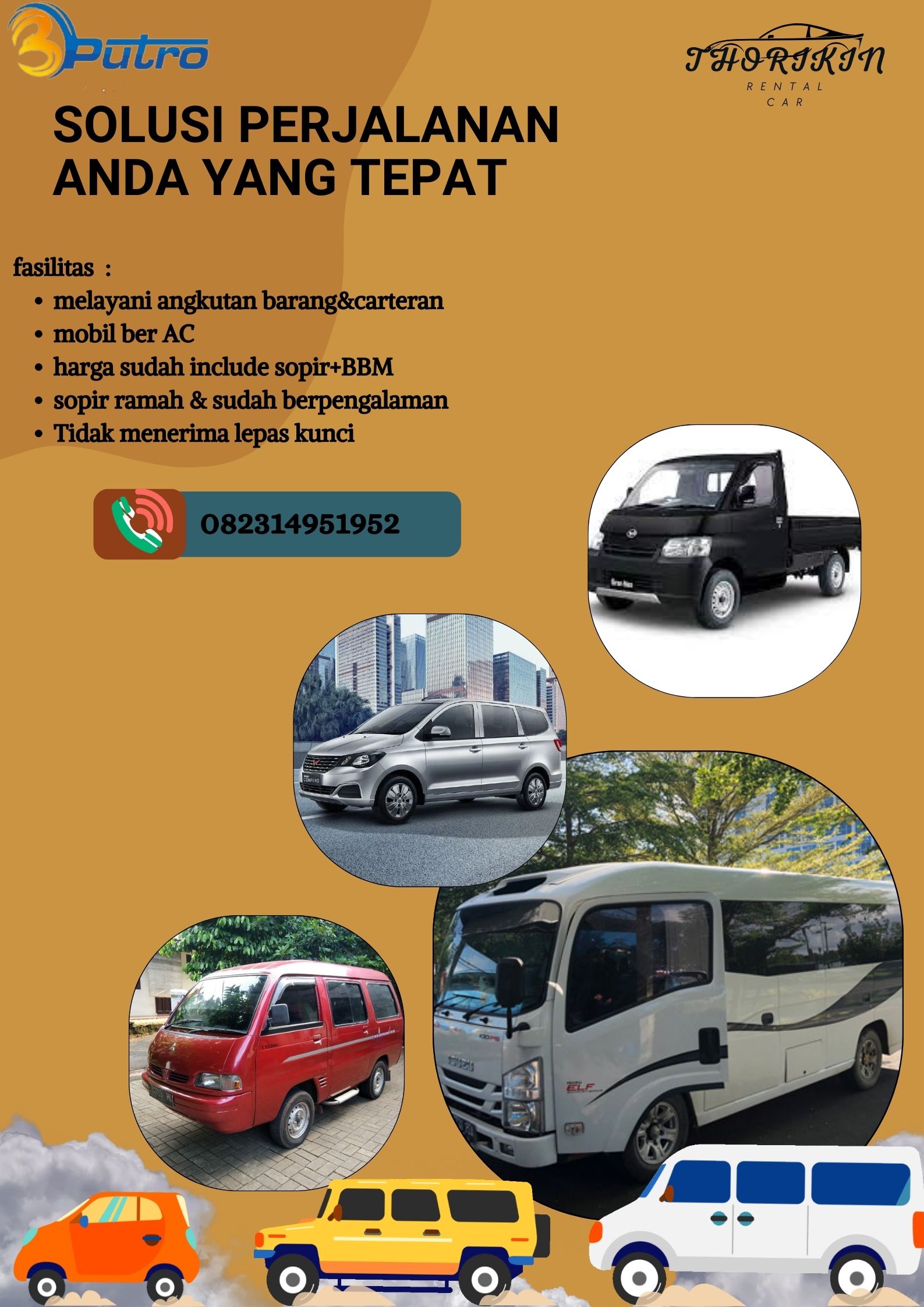 Brosur Rental Mobil